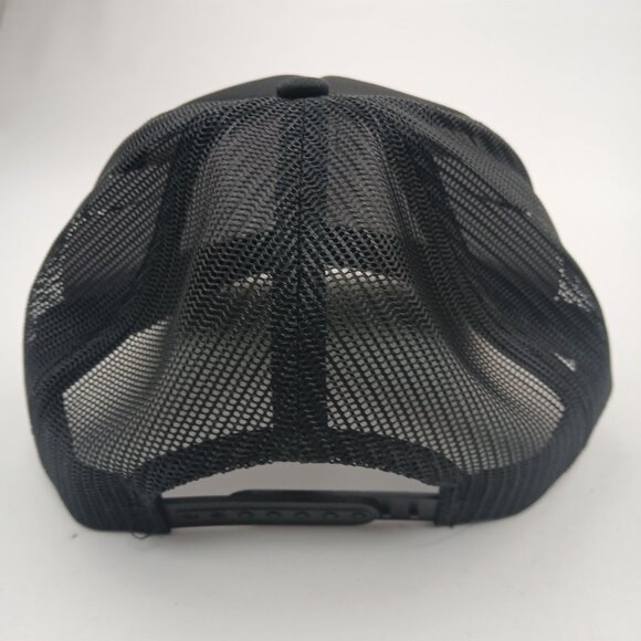 Nirvana Foam Mesh Snapback Trucker Hat Cap Black HTV application - Picture 5 of 6